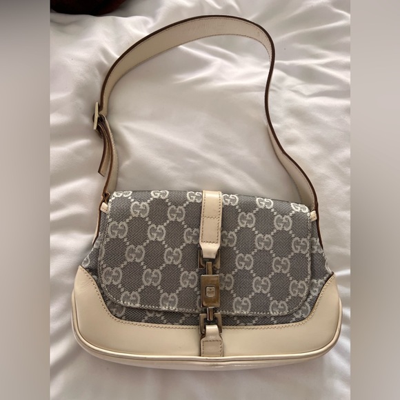 Gucci GG Canvas Mini Jackie O Hobo Authentic - Picture 3 of 17
